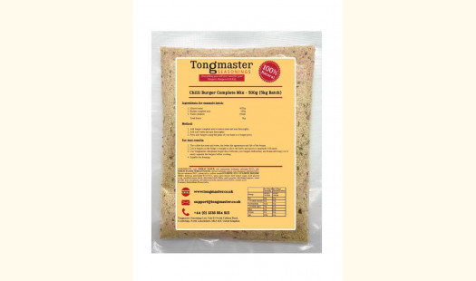 Chilli Burger Complete Mix - 500g (5kg Batch)