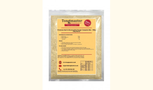 Premium Beef & Horseradish Burger Complete Mix - 500g 