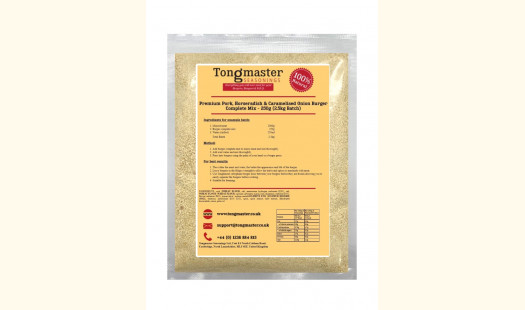 Horseradish & Caramelised Onion Burger Complete Mix - 250g 