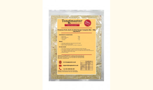 Premium Pork, Garlic & Chilli Burger Complete Mix - 100g 