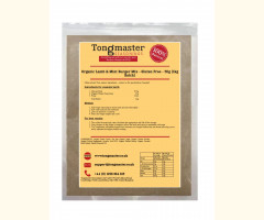 Organic Lamb & Mint Burger Mix - Gluten Free - 50g (1kg Batch)