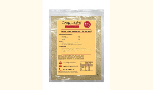 Teriyaki Burger Complete Mix - 100g (1kg Batch)