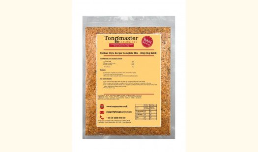 Sicilian Style Burger Complete Mix - 100g (1kg Batch)