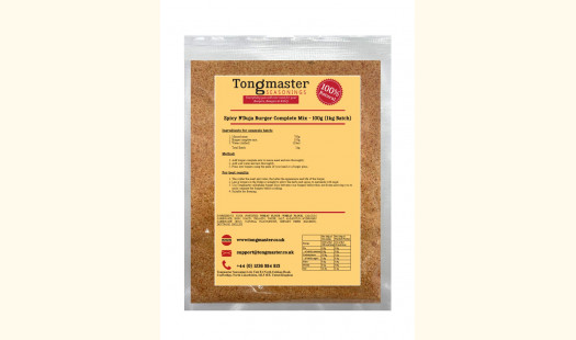 Spicy N'Duja Burger Complete Mix - 100g (1kg Batch)