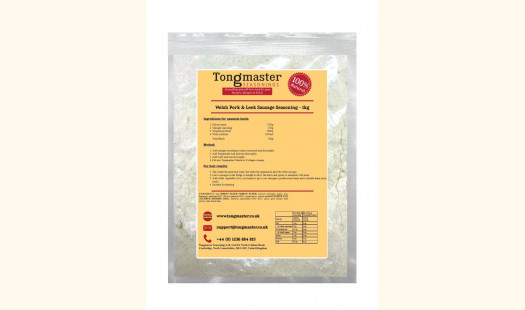 Pork & Welsh Leek Sausage Seasoning - 1kg