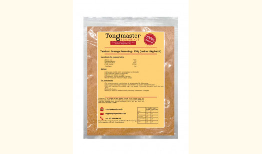 Tandoori Sausage Seasoning - 250g (makes 10kg batch)