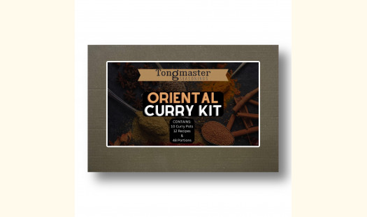 Tongmaster Oriental Curry Powder Kit - 10 Seasonings - 48 Portions 