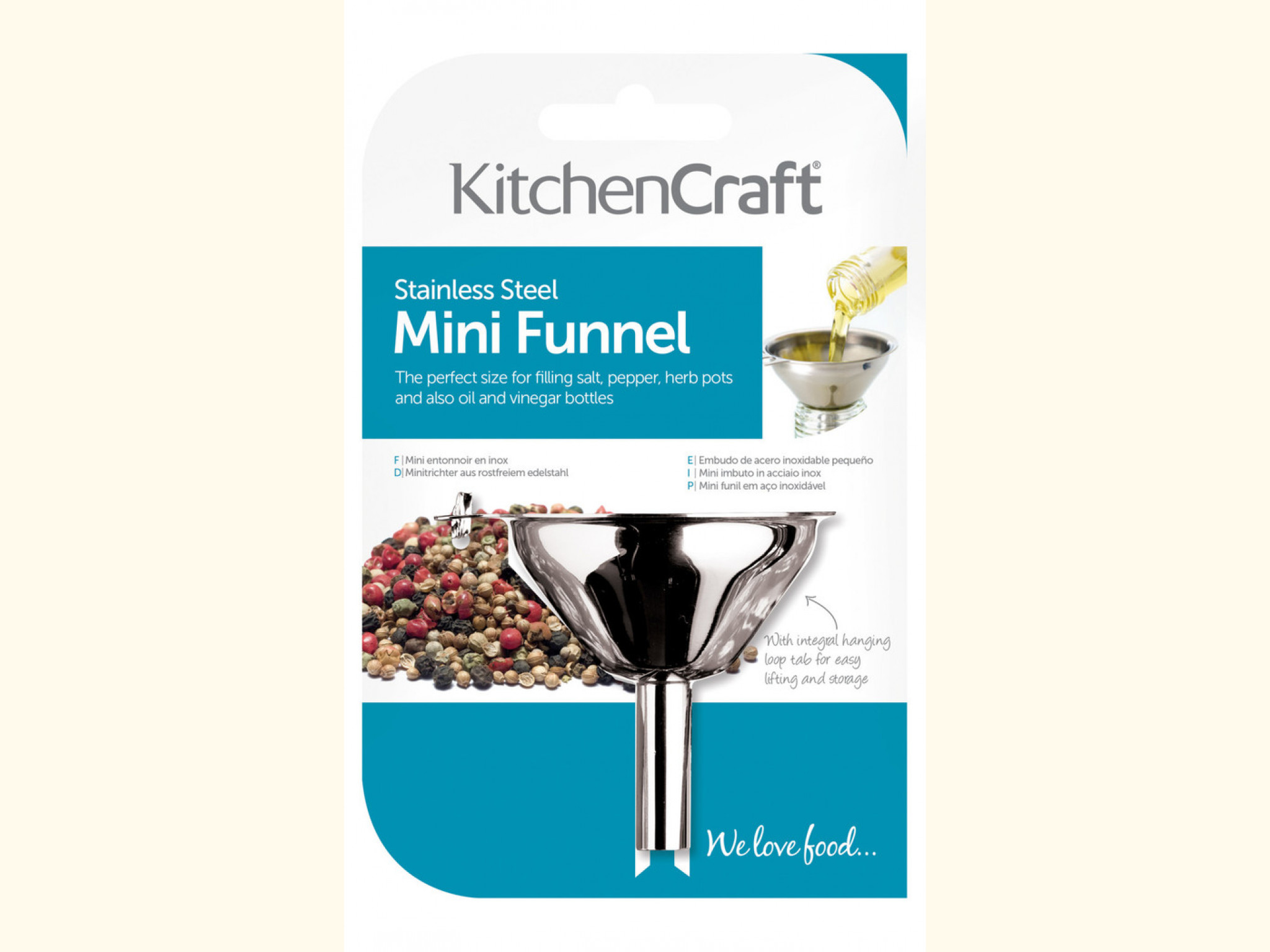 Stainless Steel Mini Funnel (5.5cm)