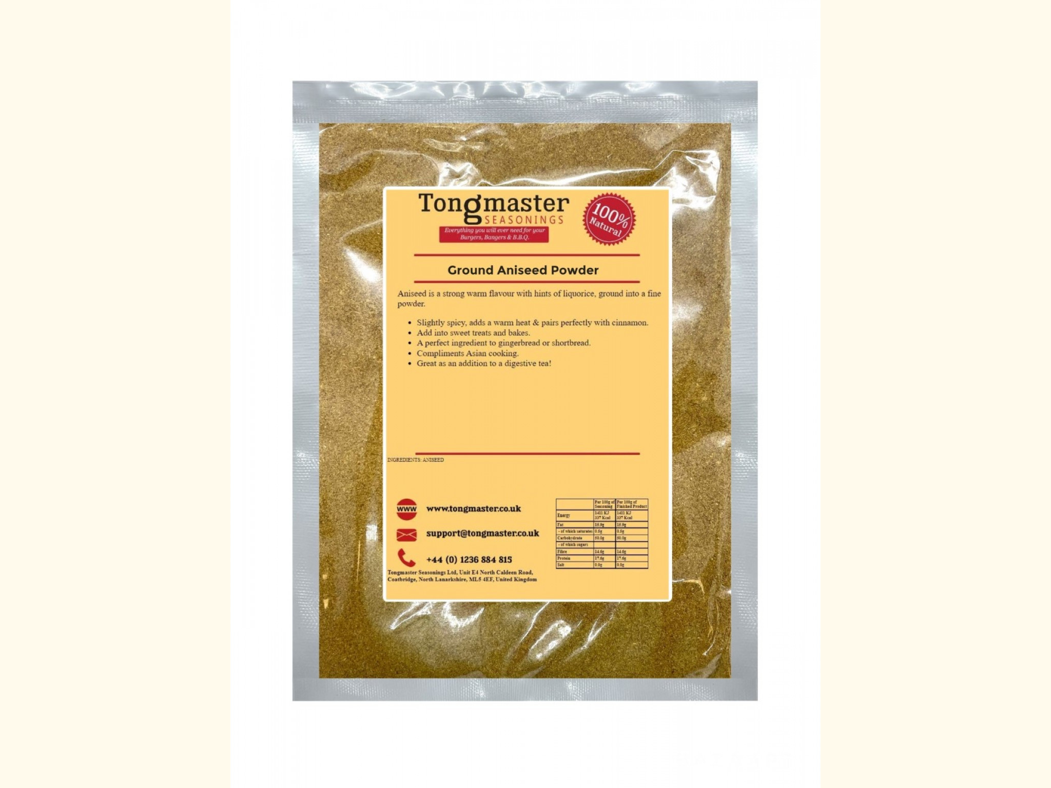 Ground Star Anise (Star Aniseed Powder) | Buy Online At The Asian Cookshop