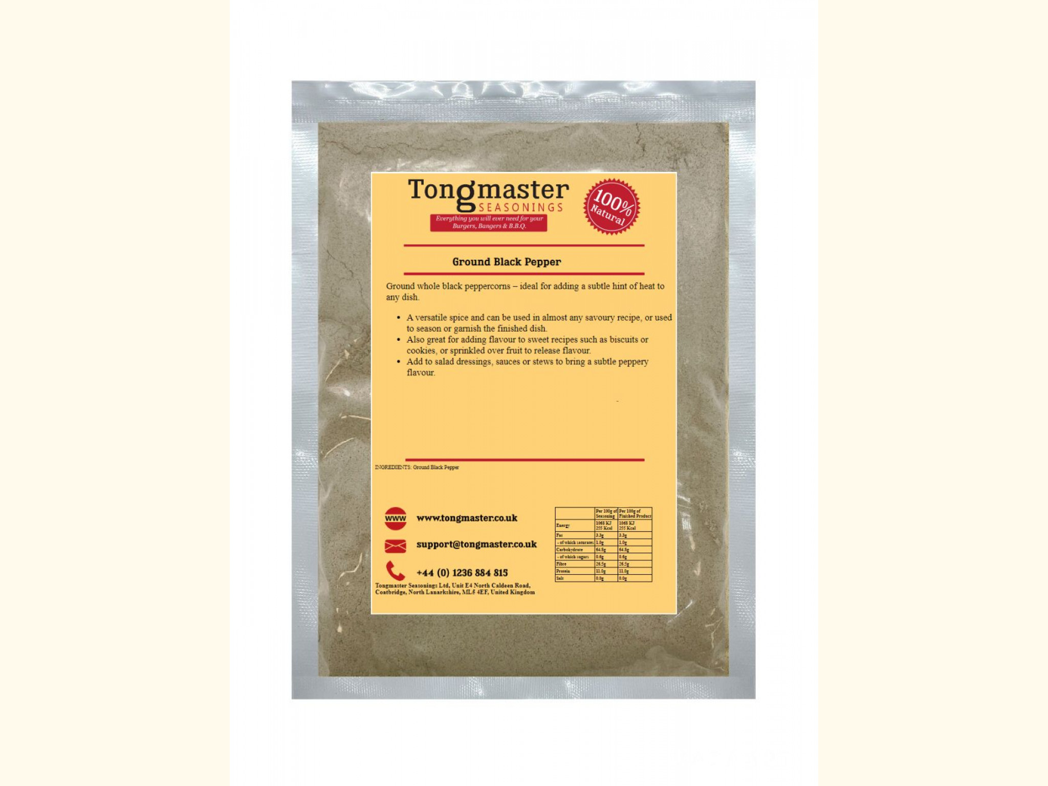 Ground Black Pepper - Tip Top Meat Online Shopping