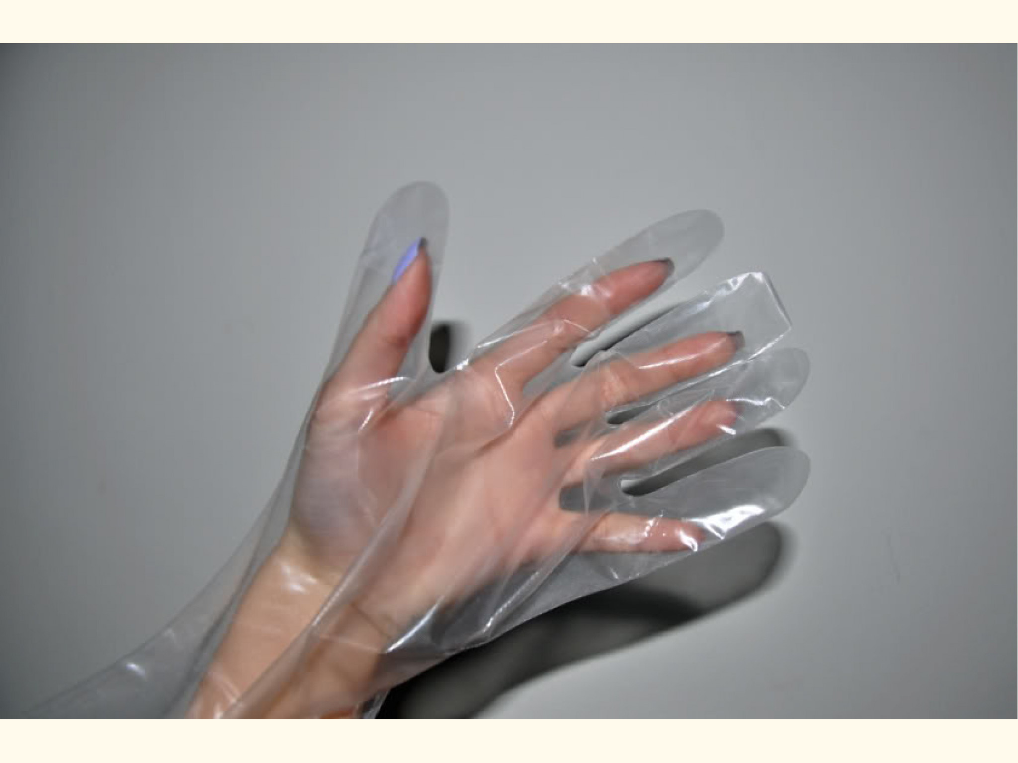 Disposable Polythene Food Grade Gloves - XL Clear - 100 pack