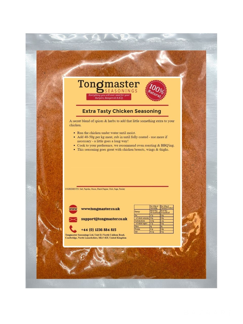 Extra Tasty Chicken Seasoning - 500g