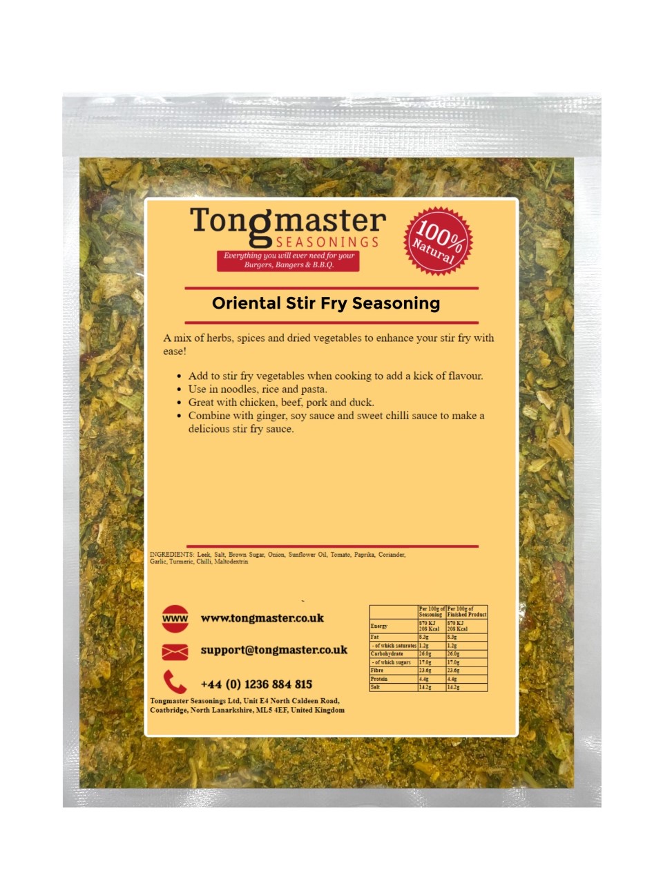 Oriental Stir Fry Seasoning - 50g