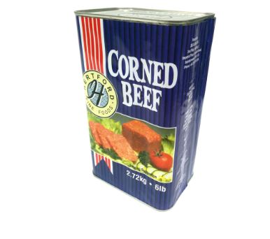 2 x Corned Beef - 2.72kg Tin (12lbs in total)